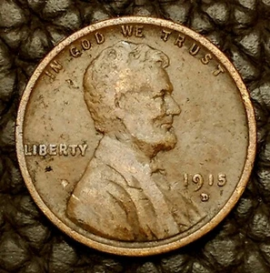 1915-D Lincoln Wheat Cent ~ VERY GOOD (VG) Condition ~ COMBINED SHIPPING! - Picture 1 of 3