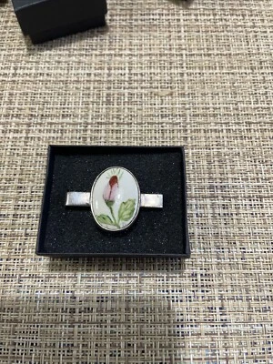 Sterling Silver Vintage Tie Clip  - Imagem 1 de 4