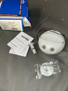 Leviton OSC20-U0W Low Voltage Ultrasonic 360° Occupancy Sensor Ceiling 1000sf - Picture 1 of 4