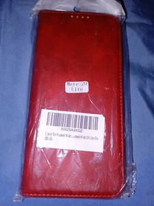For Huawei Mate 20 Lite Red Wallet Card Holder Leather Phone Case Cover NEW - Picture 1 of 5