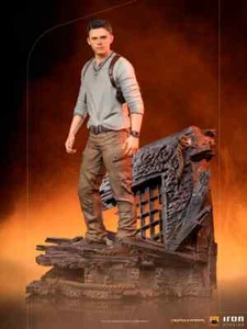 Iron Studios Uncharted Nathan Drake Deluxe Art Scale 1/10 Statue Model INSTOCK - Picture 1 of 4
