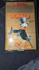 Walt Disney Donald Limited Gold Edition Beta Video Cartoon Classics Clamshell. - Picture 1 of 10