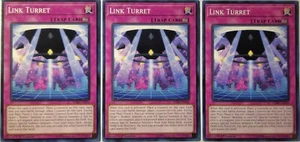 Yu Gi Oh - Link Turret(x3) - SDRR-EN036 - Structure Deck: Rokket Revolt 1996 - Picture 1 of 1