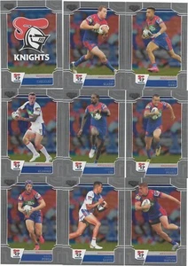 2020 Nrl Elite Silver Special Parallel Team Set KNIGHTS (9 Cards) - Picture 1 of 1