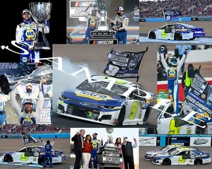 CHASE ELLIOTT 11TH WIN PHOENIX COLLAGE 8X10 GLOSSY PHOTO #1 - Picture 1 of 1