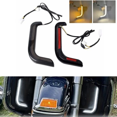 Luz de señal de giro para parrillas inferiores para Harley Street Electra Glide Road King 1996-13 Foto 1 de 4