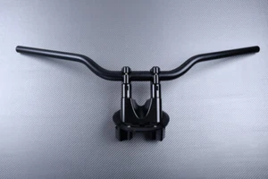 Kit Riser Manubrio Nero-Nero YAMAHA TMAX 500 T-MAX SJ06 2008-2011 - Imagen 1 de 6
