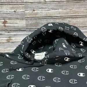 Champion Reverse Weave Hoodie Logo All Over Print Mens Size Large - Picture 1 of 7