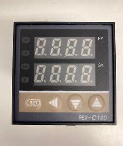 REX-C100 PID Thermostat temperature Controller K-Type Output Relay 0-400 Degrees