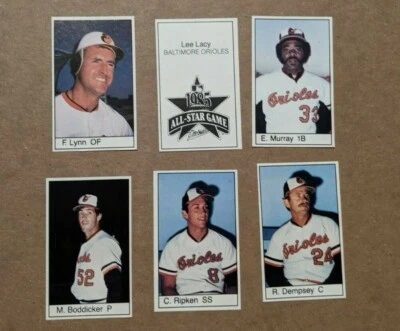 U Pick - 1981 1982 1983 1984 1985 1986 All Star Game Program Insert Team Sets  - Image 1 of 4