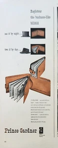 Carteras Prince Gardner 1947 registrador de anuncios de colección el negocio como billetera - Imagen 1 de 2