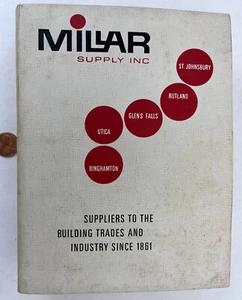 1968 Millar Supply Co. Industrial Plumbing Manufacturing Catalog Machinist - Picture 1 of 13
