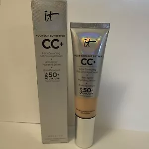 It Cosmetics SPF 50 CC+ Color Correcting Full Coverage Cream FAIR LIGHT 1.08oz - Picture 1 of 4