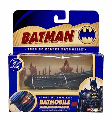 Corgi Gig Batman Batmobile 2000 1/43 Die-Cast DC Comics 2005 Vehicle - Image 1 of 4