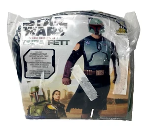 Jazwares Star Wars Book Of Boba Fett Adult Costume Size 32-34 Halloween - Picture 1 of 4
