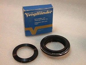 Voigtlander Retroadapter Ring, 49mm Reversing Ring, Retro E 49 + Box - Picture 1 of 4