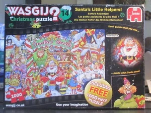 SANTA'S LITTLE HELPERS WASGIJ #14 - Completo 2 PUZZLE - JUMBO PUZZLE - Foto 1 di 2