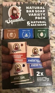 Jabón en barra natural Dr. Squatch, paquete de variedad -5,0 oz. cada uno - paquete de 6 - Imagen 1 de 1