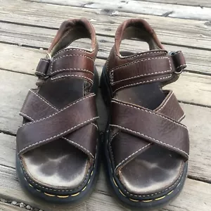 Sandalias vintage Dr. Martens Inglaterra 9076 para hombre 8 para mujer 10 pescadores gruesas - Imagen 1 de 12