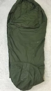 TENNIER INDUSTRIES Sacco a pelo modulare militare pattuglia Cappuccio Verde Buona Cond. - Foto 1 di 5