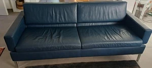 Modernes Ledersofa (Marke Brühl) wie neu - Bild 1 von 6