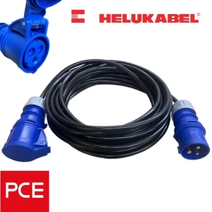 CEE Camping Stromkabel H05VV-F 3x2,5mm² Caravan 5/10/15/20/25/30m Helukabel PCE - Bild 1 von 1