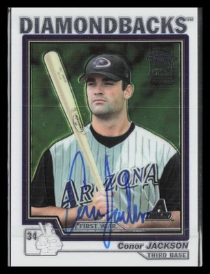 2004 Topps Chrome No236 Конор Джексон с автографом - Изображение 1 из 2