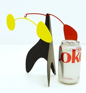 Colorful Modern Art Stabile Desktop Kinetic Mobile - Picture 1 of 3