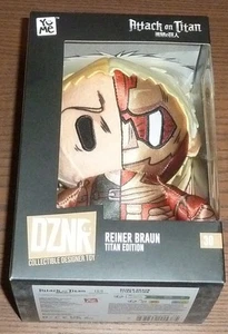 YuMe ATTACK ON TITAN 7in DZNR Collectible Plush REINER BRAUN Titan Edition - Picture 1 of 2