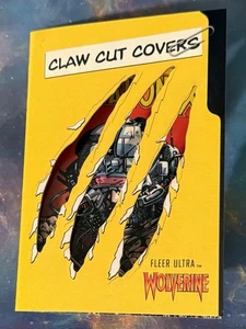 Fleer Ultra Wolverine 2024 - Cubiertas de corte de garra - Weapon-X (1988) /50 - Imagen 1 de 3