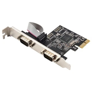 PCIe-Zu-Seriell-Ports RS232-Schnittstelle PCI-E PCI-Express-Kartenadapter I4052 - Photo 1/4