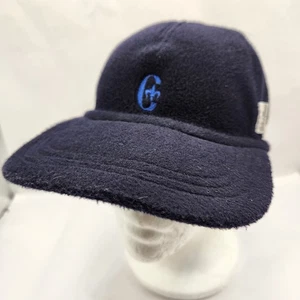 Conte of Florence Men’s Cap Flat Hat Earflaps Newsboy Classic Blue Made In Italy - Picture 1 of 14