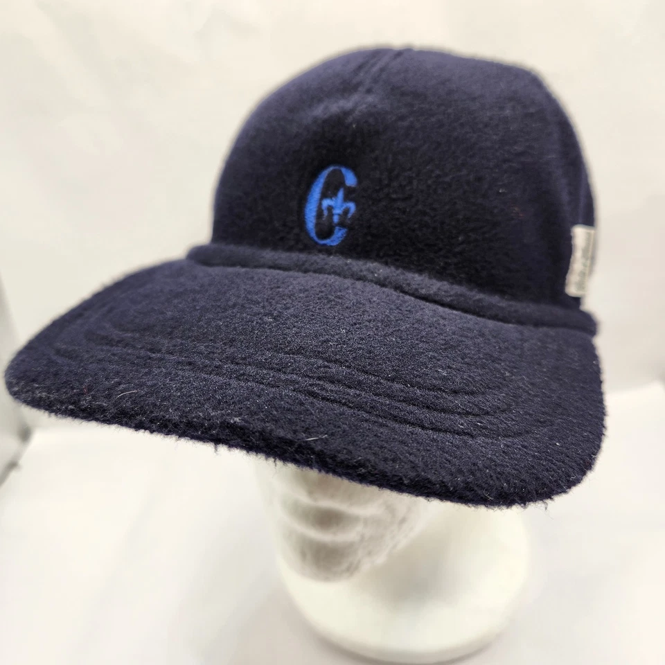 Conte of Florence Men’s Cap Flat Hat Earflaps Newsboy Classic Blue Made In Italy - Image 1 of 4