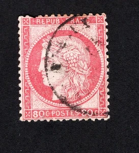 France 1872 stamp Mi# 55 used CV=14.4$ - Picture 1 of 2