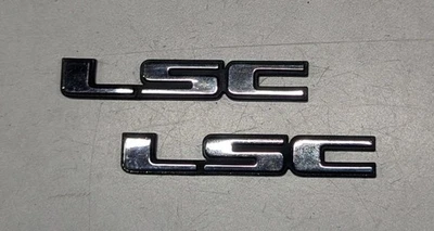 1984 - 1992 Lincoln Mark VII LSC Exterior Badges Pair OEM - Image 1 of 4