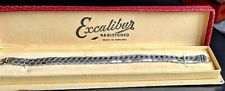 Ladies 1950s Excalibur Stainless Steel watch strap Vintage Never Used in Box 