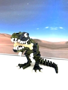 3D Printed Skeleton Dinosaur, 10" Articulated Skeleton T-Rex Fidget Toy - Picture 1 of 5