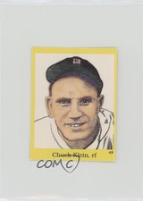 1989 The Official Hall of Fame Fun & Fact Sticker Book Stickers Chuck Klein HOF