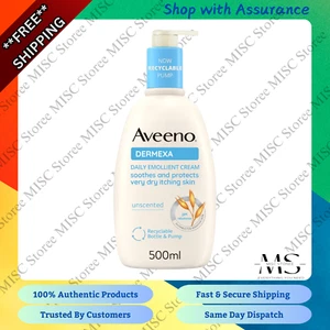 Aveeno Dermexa Daily Emollient Cream For dry skin ,500ml - Brand New - Picture 1 of 3