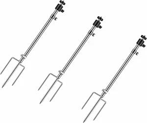 3 Pack Hunting Game & Trail Camera Ground Holder Mount Stake Adjustable Mounting - Picture 1 of 7