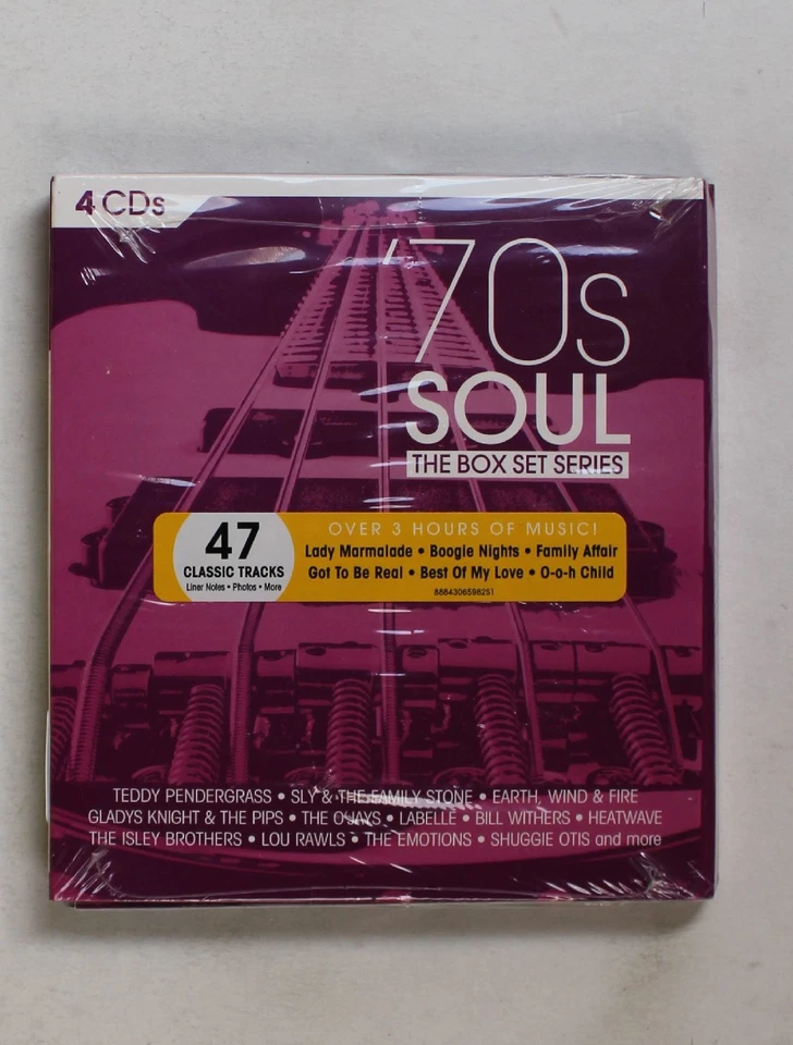 '70s Soul: The Box Set Series US 4xCD Digipak 2014 Sealed! - Bild 1 von 1