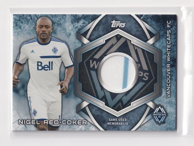 2014 Topps MLS Relics #KIT-NRC Nigel Reo-Coker Vancouver Whitecaps FC - Image 1 of 3