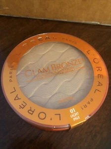 Loreal Paris Glam Bronze Bronzer For Face & Body #01 Light Pale Summer New - Picture 1 of 3