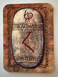 Odins Rune Kaunaz Sensitivity SINGLE Card