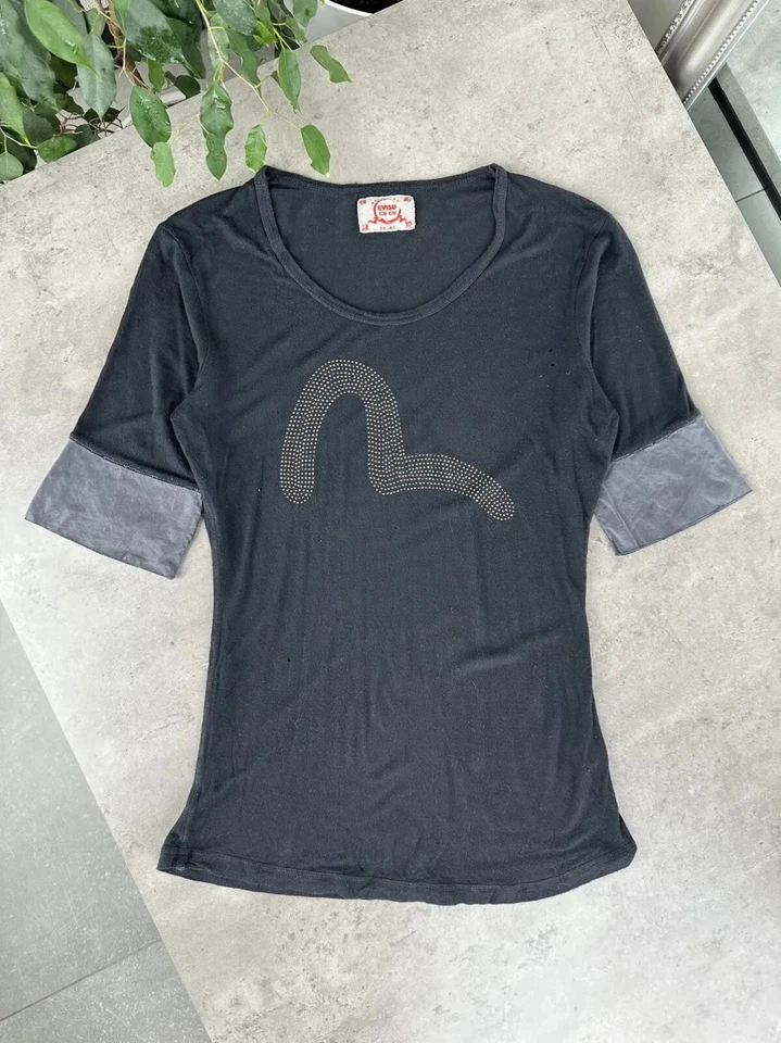 Camiseta Evisu Vintage Mujer Talla S Foto 1 de 4