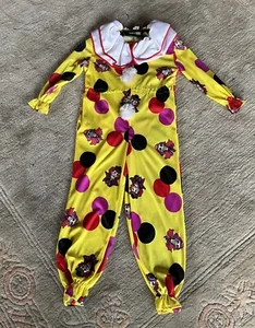 Faschingskostüm Overall Clown, Verkleidung Kinder Fasching Kostüm Gr.116 - Bild 1 von 1