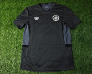 HEARTS OF MIDLOTHIAN 2023/2024 FOOTBALL MEN SHIRT JERSEY TRAINING UMBRO SIZE L - Picture 1 of 8