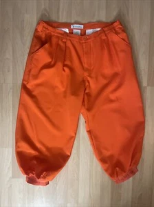 GolfKnicker.com Size 38 Golf Pleated Pants Inseam 23” Orange - Picture 1 of 3