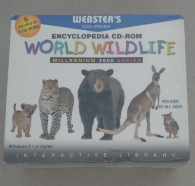 Wild Life: Encyclopedia CD-ROM (Millennium 2000 Series) 6 Volumes on 5 CD-ROMS - Image 1 of 3