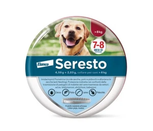 COLLARE ANTIPASSITARIO SERESTO PER CANI DI PESO SUPERIORE AD 8 KG - Foto 1 di 1